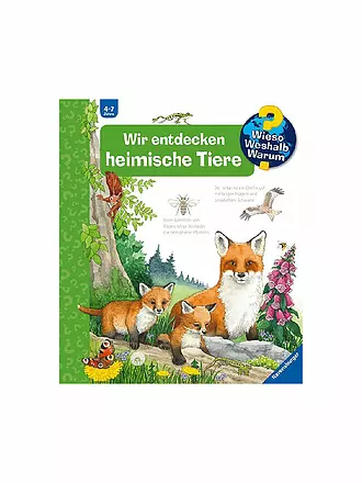 RAVENSBURGER | Buch - Wieso Weshalb Warum - Wir entdecken heimische Tiere Band 71 | 